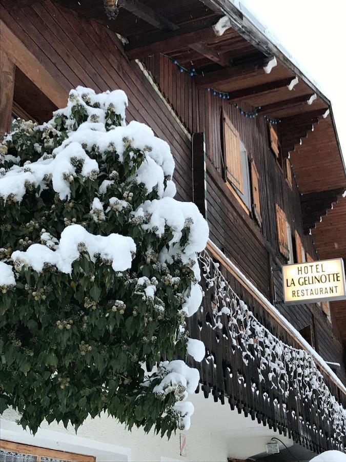 La Gelinotte Hotel Les Contamines-Montjoie Eksteriør billede